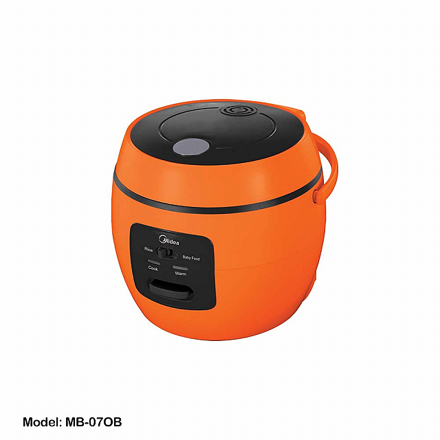 Midea Baby Rice Cooker MB-07OB/WG (Orange)